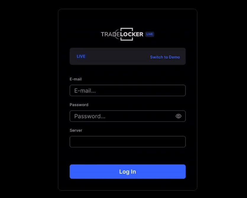 Tradelocker login 