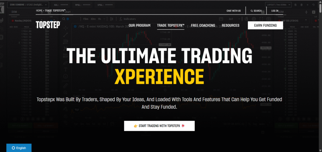Topstepx Dashboard